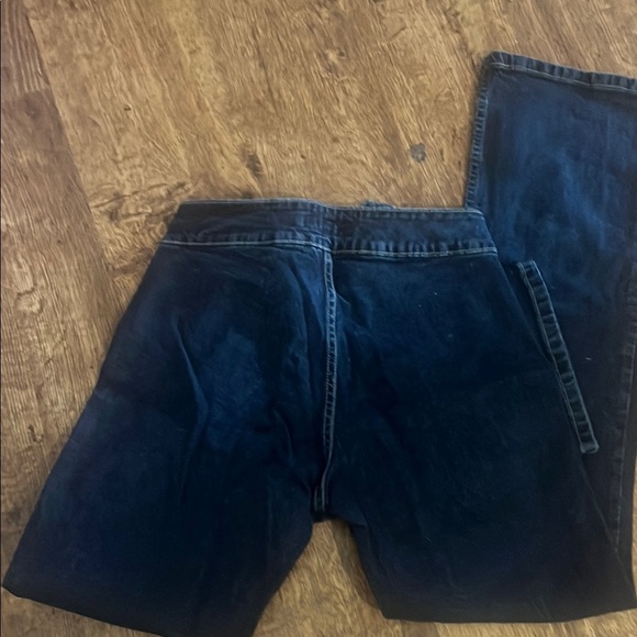 Y2K Ikeda Wide Leg Jeans with Classic Design - Picture 8 of 8